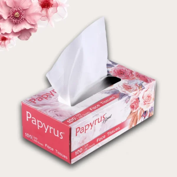 Facial Tissue 100 pulls – Set of 4 - Image 3