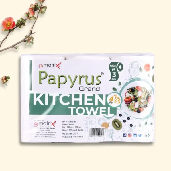 Papyrus Kitchen Towel Grand (Set Of 3)