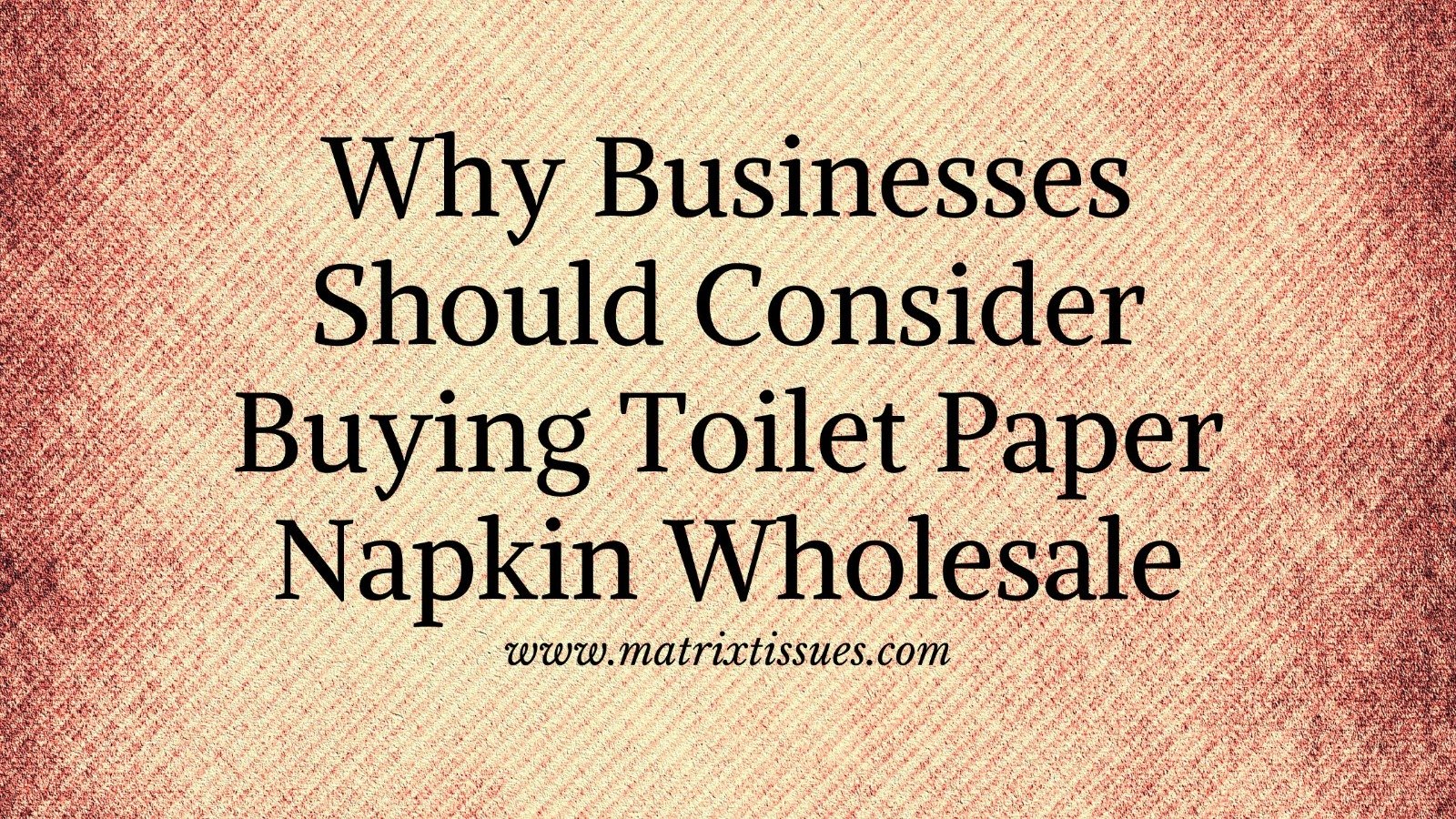 Tissue Supplier