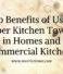 Top Benefits of Using Paper Kitchen Towels in Homes and Commercial Kitchens