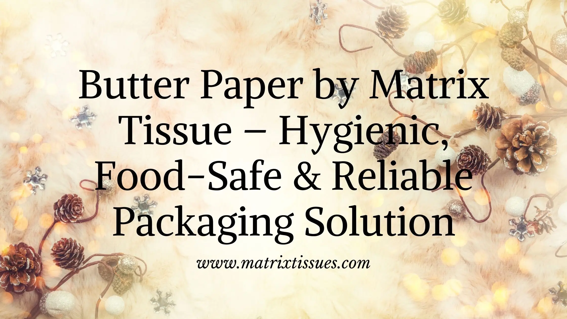 Butter Paper Manufacturer