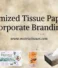Customized Tissue Paper for Corporate Branding